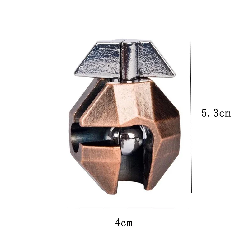 الألغاز قفل القنبلة اليدوية من شو لي للبالغين والأطفال ، ألعاب التعري المعدنية الكلاسيكية ، لغز فتح ، لغز الزهر
