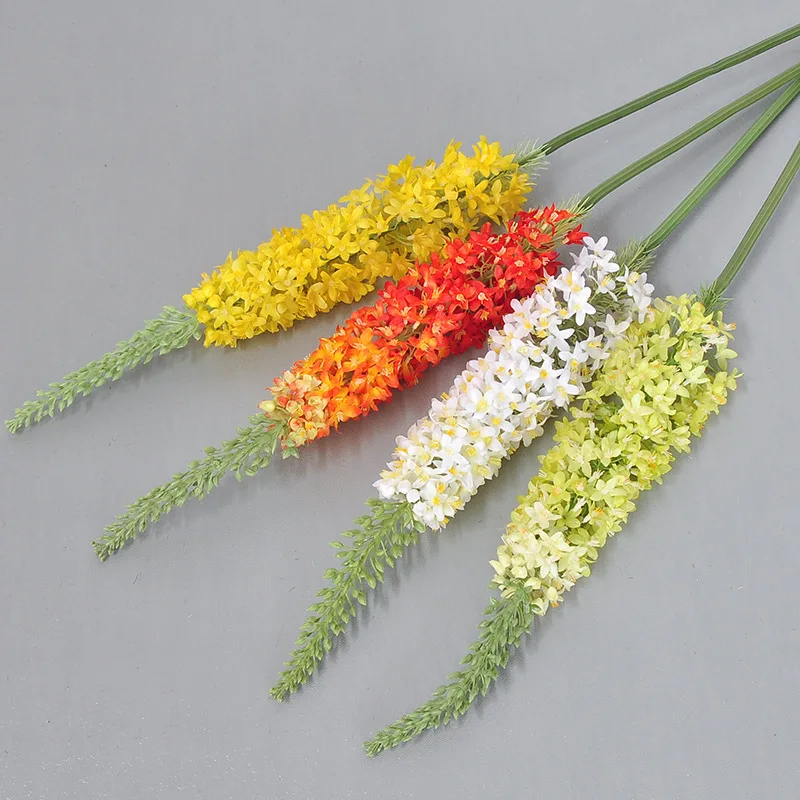 58 Inch Delphinium Artificial Silk Floral Stem Artificial Flowers Faux Flowers Home Decor Wedding Flowers Arrangement - view 3