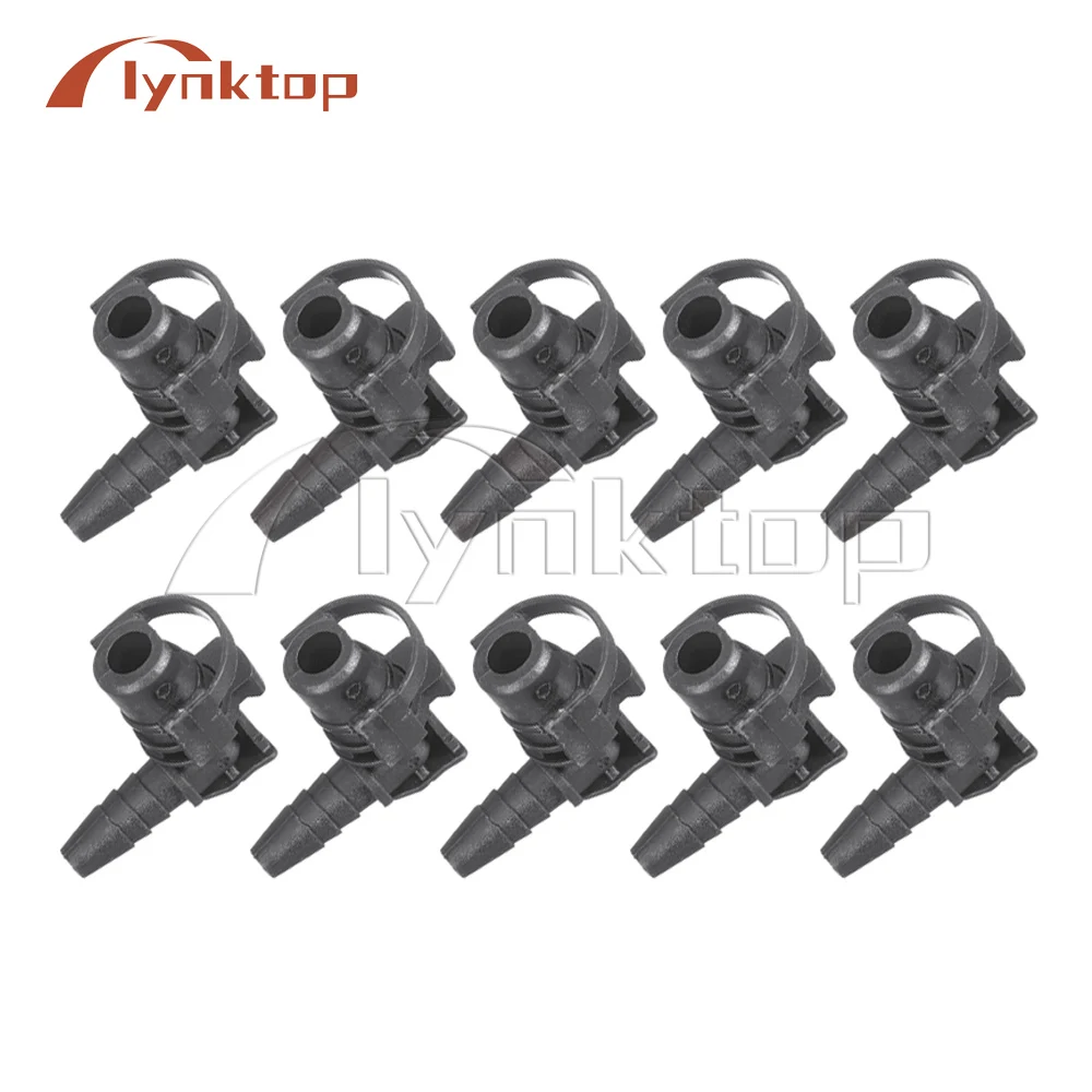 10pcs Water Hose Outlet Connector for GM Buick Encore Chevrolet Trax Sonic Cruze 1.4L 1.8L 2014-2021 55354565