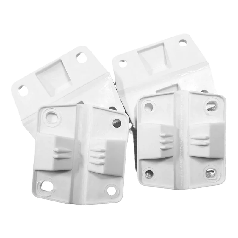 

2/4Pcs High Quality White Cooler Hinges With Screws Fit For Cooler Models 5254D 5255D 5227B 5240 5241 5241A 5245 5848 5896 5850
