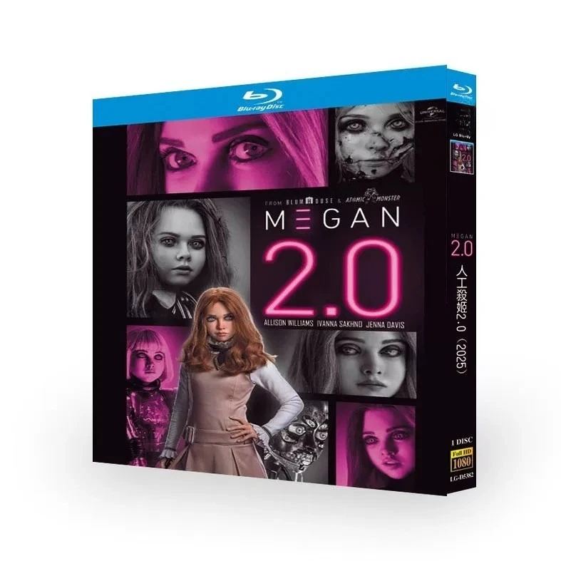 M3GAN 2.0 (2025)BD 1-Disc All Region New Box Set English Subtitle