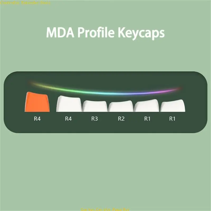 139Keys/Set MDA Customs Qingyan Keycaps PBT Dye Sublimation Keycaps for MXCherry Mechanical Keyboard