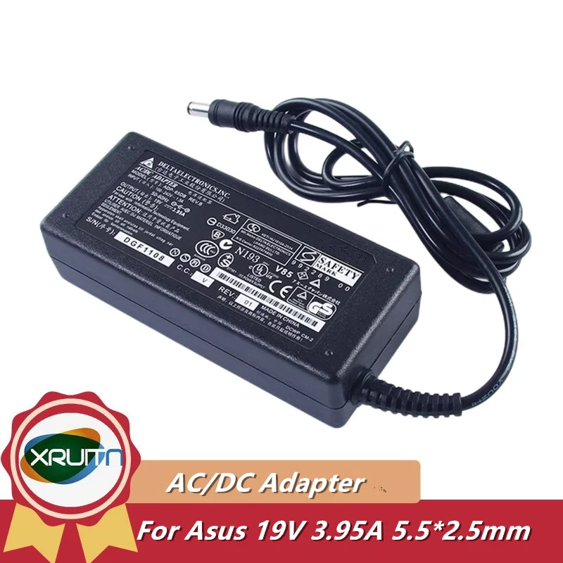 

Delta 19V 3.95A 75W ADP-75SB BB Laptop Adapter Charger For ASUS K42JY K42JZ k52JU PA-1750-29 X84L U44 04G266011110 Power Supply