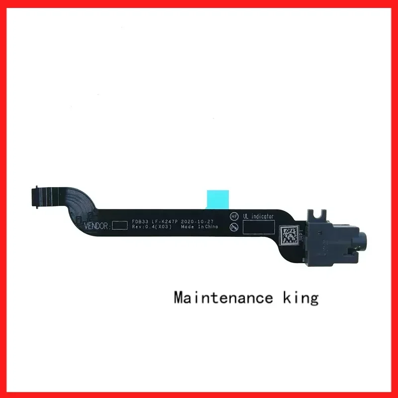 NEW Genuine LAPTOP Replace Phone Jack Spring Connector For Dell Latitude 7320 E7320 04YFPN 4YFPN