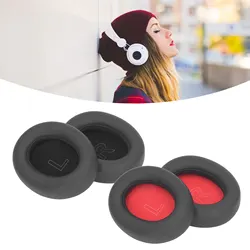 Replacement Earpads for Anker Soundcore Life Q10 Life 2 NEO Protein Leather Sponge Headphone Ear Pads Cushions Headphone Earpads