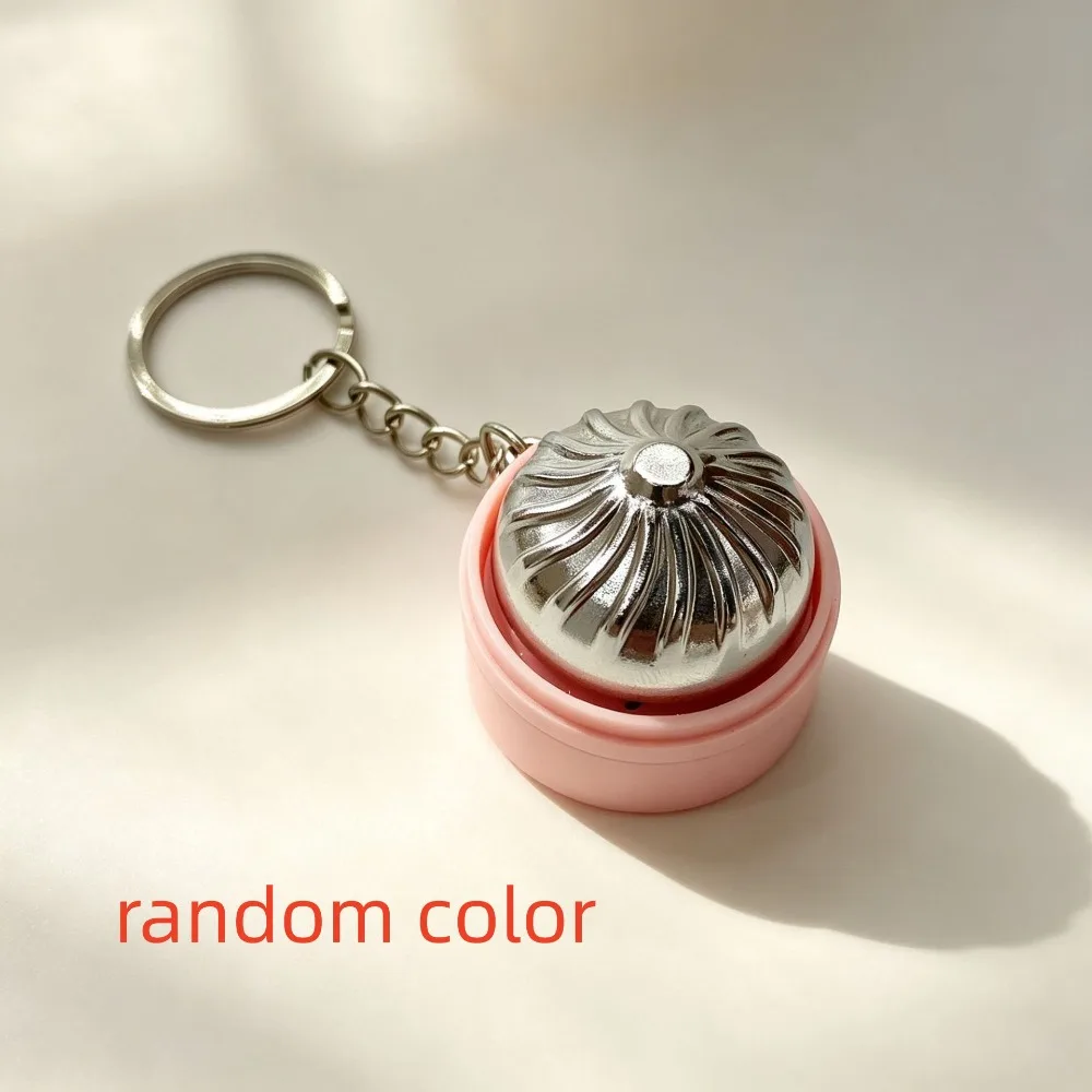 Novelty Safe Fun Prank Dumplings Interesting Simulation Electric Prank Pendant Plastic Steamer Bun Keychain April Fools Day