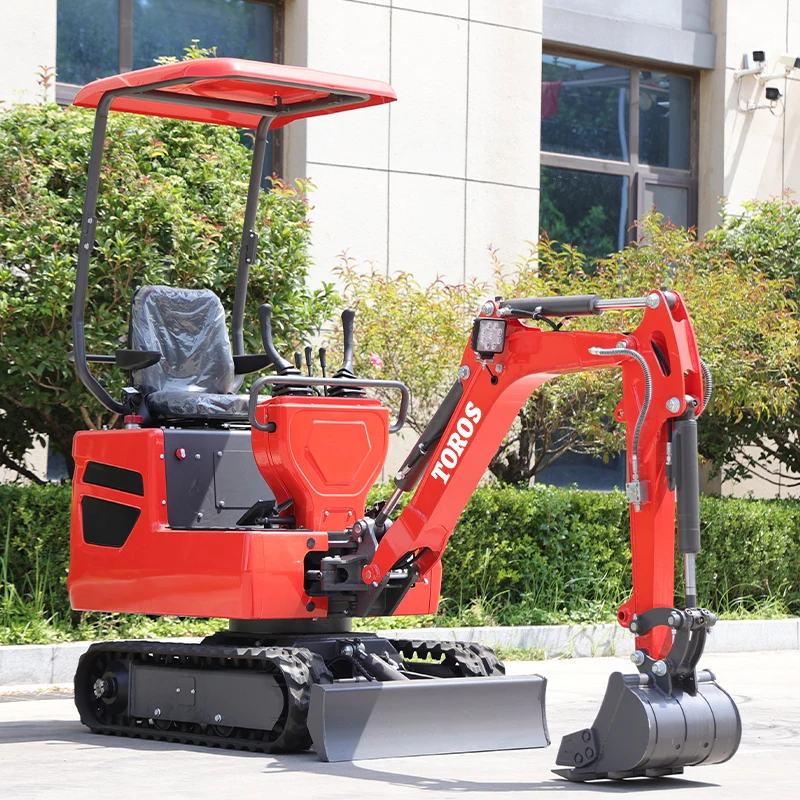 TOROS new Mini Excavator Price 1 Ton  Customized Mini Excavator Digging Hydraulic Small Micro Digger Machine For Sale