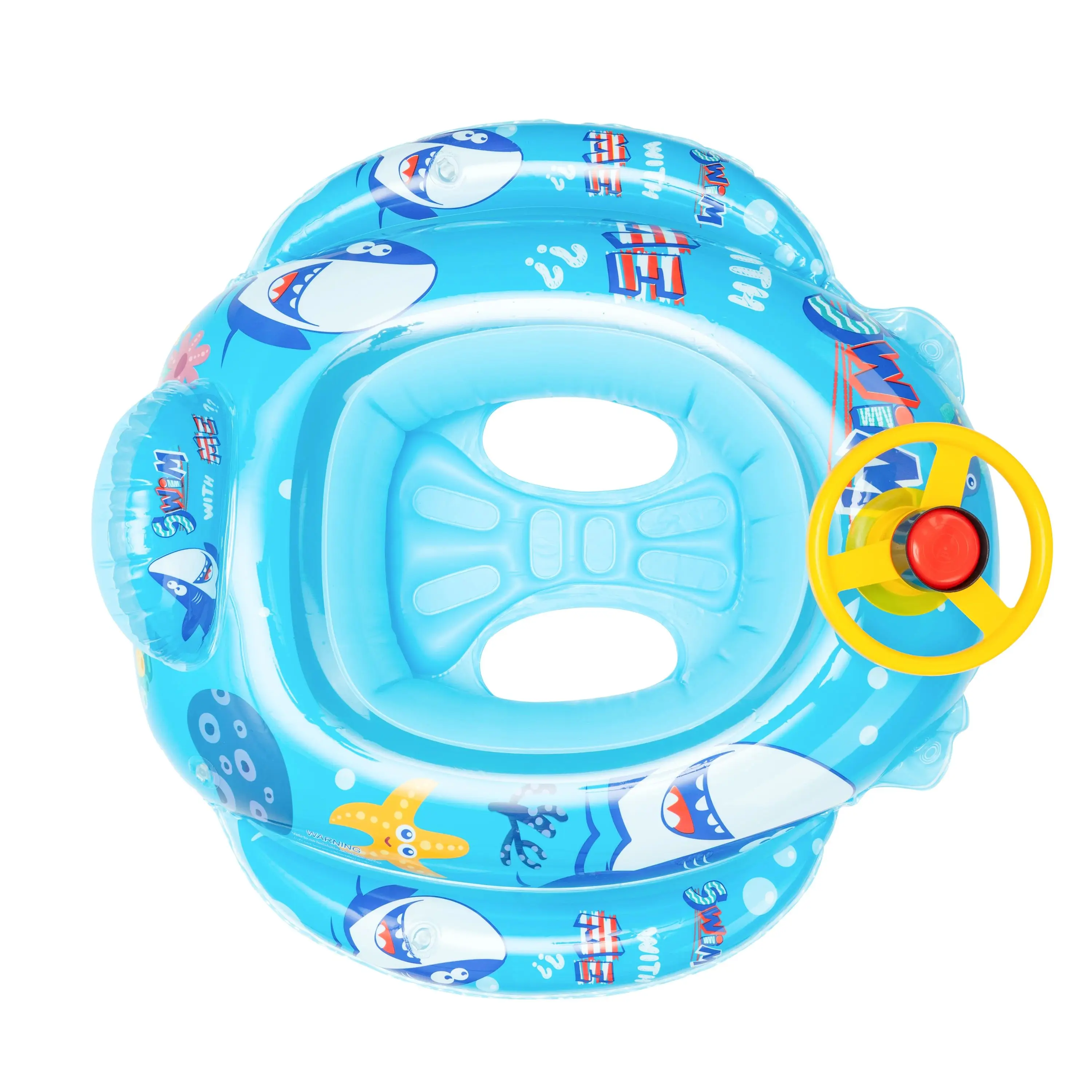 Inflatable Children Swimming Ring Toys Water Play Game Seat Bathtub Float Toddler Swim Circle Summer Fun Pool Summer Beach Party