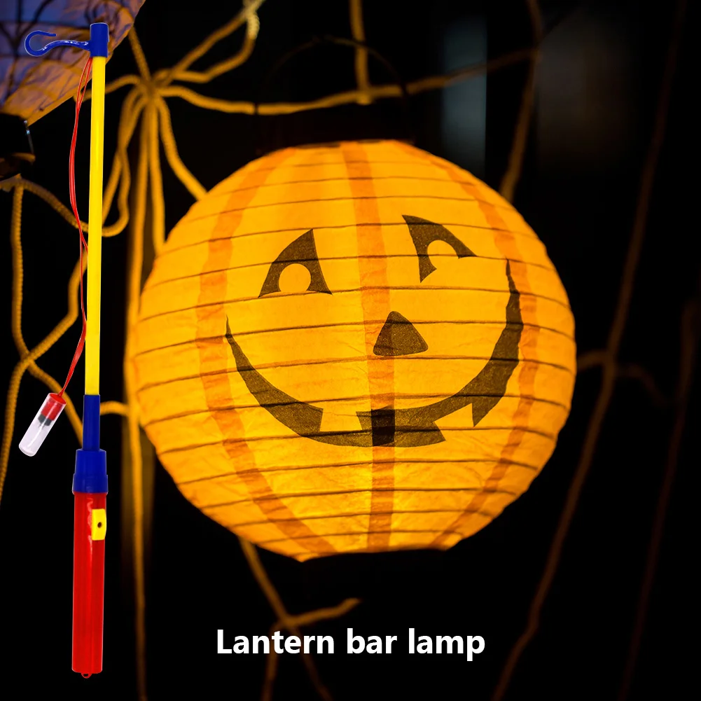 

6Pcs LED Lantern Sticks Electric Lantern Stick 40cm Chinese Lantern Hanging Stick for St Martin's Day Costume Parties