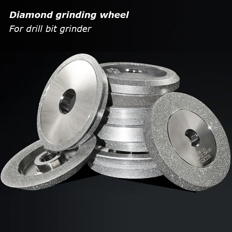 

Diamond Grinding Wheel for Drill Grinding Machine Sharpening Tungsten Steel Milling Cutter Diamond Alloy Grinding Wheel Disc