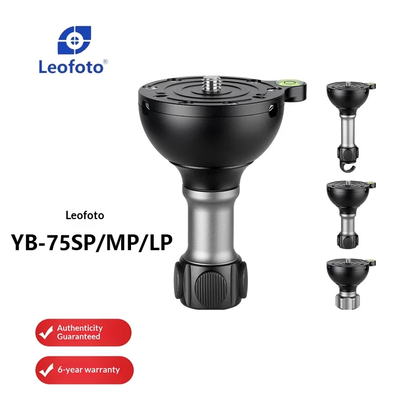 

Leofoto YB-75SP/MP/LP 75mm Universal Ball Bowl Adapter Ball Bowl Adapter