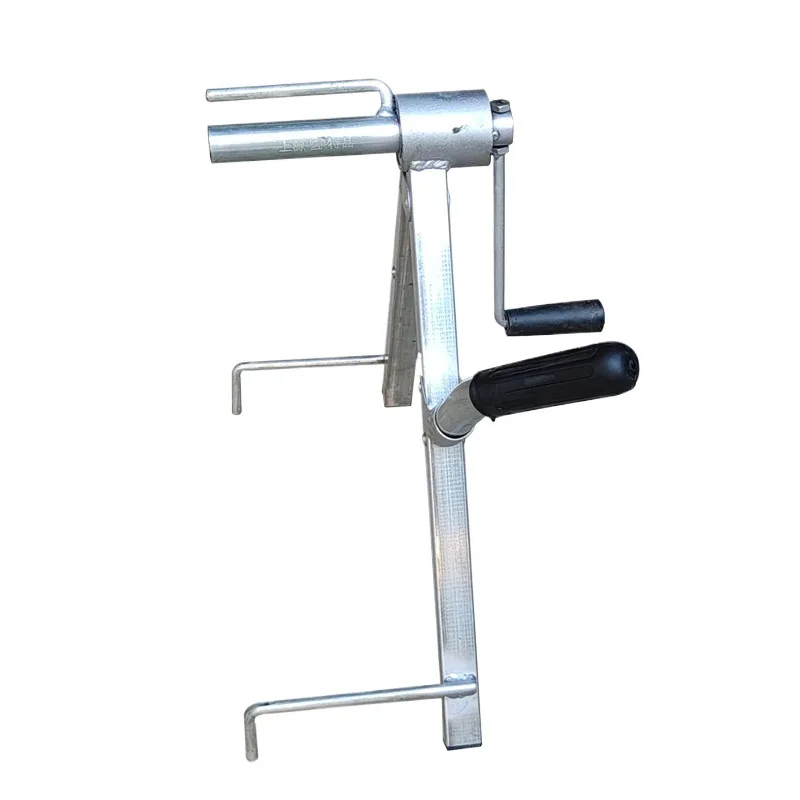 Máquina de carrete de manguera portátil, bobinadora de manguera de fuego Manual plegable, herramientas de almacenamiento de estante de bobinado de manguera de agua agrícola