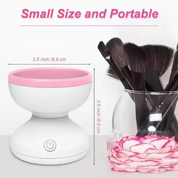 hot sale electric cosmetic brush cleaning tool automatic washer quick drying washer Makeup brush cleaner