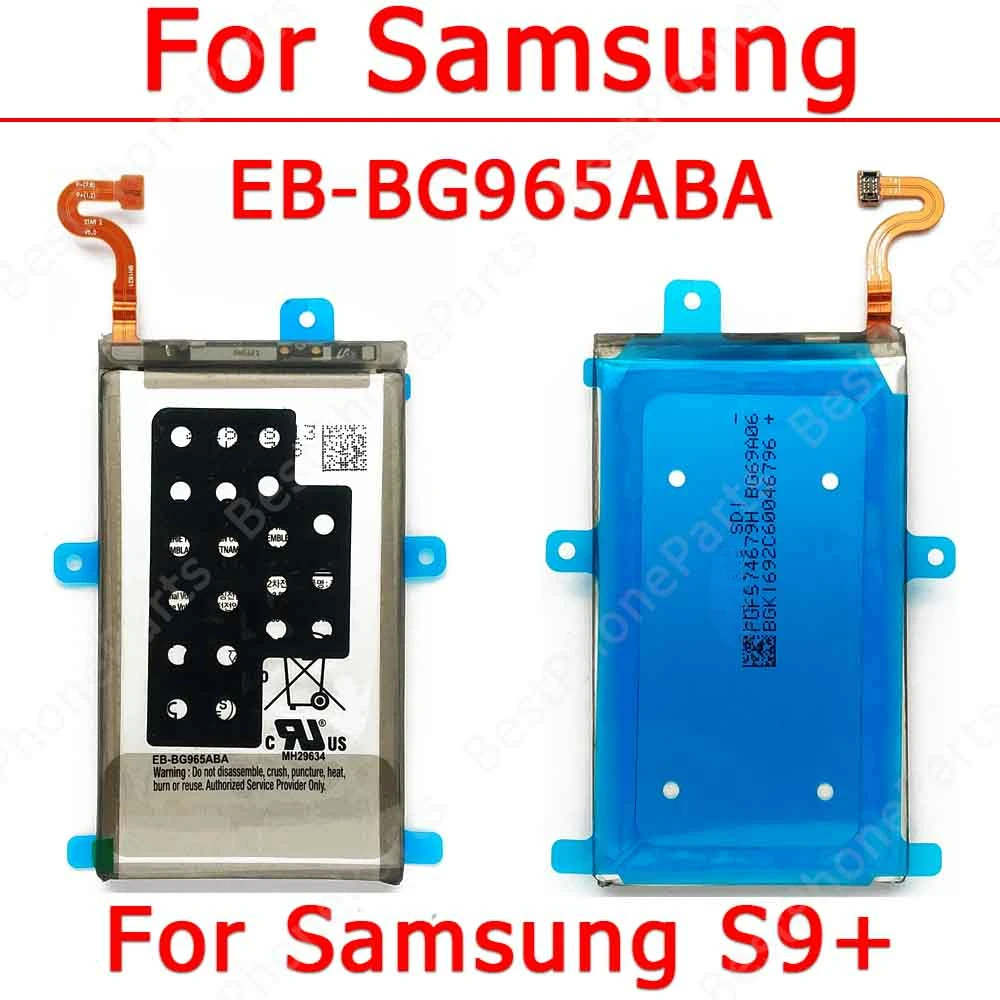 Battery For Samsung S8 S9 Plus S10 S8+ S9+ S10e S20 FE S21 Ultra 5G Cellphone Bateria Replacement Li-ion Spare Parts