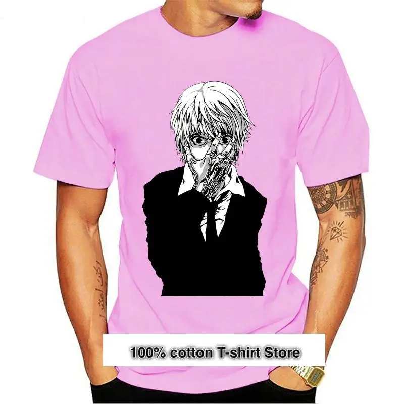 Camiseta de Hunter X Hunter para hombre, camisa de Anime Kurapika Last Kurta Clan, talla S-3Xl, venta al por mayor
