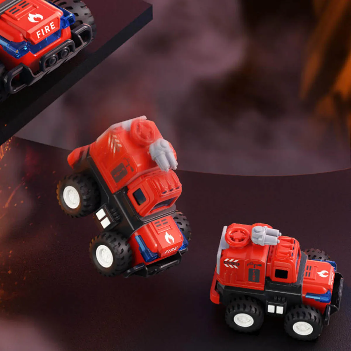 Coche de juguete para niños, prensa de inercia, conducción de ingenieros de bomberos, coche para niño, juego de ascensor, camiones/escalera, modelo de coche, coche extraíble, juguete, regalo bonito