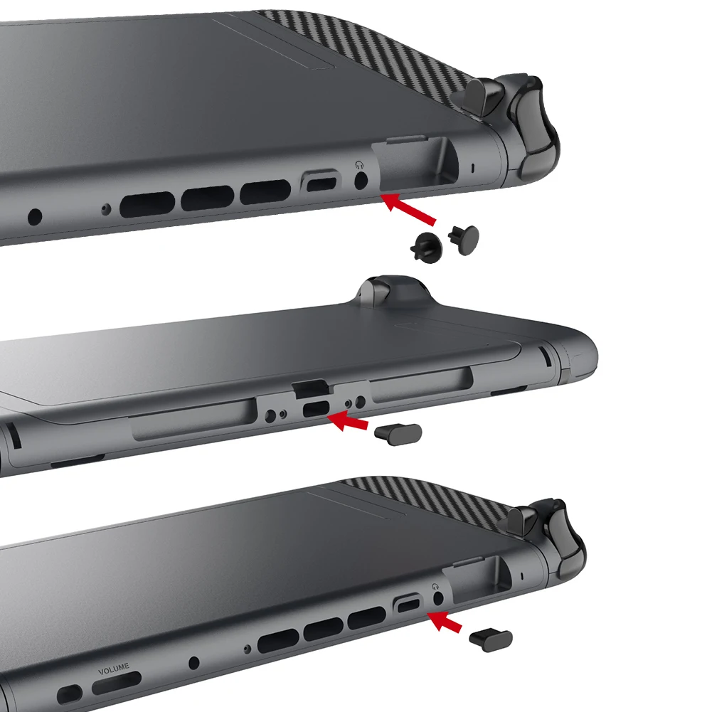 Protective Accessories Set for Nintendo for Switch 2 Console Accessoris Set Silicone Thumb Cap Grips Left Right Handle Stickers