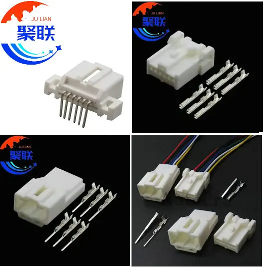 1Set 6Pin 7283-8660 7282-8663 7382-8660 Auto Rear View Camera Wire Car Socket Connector MG651439 MG 651439