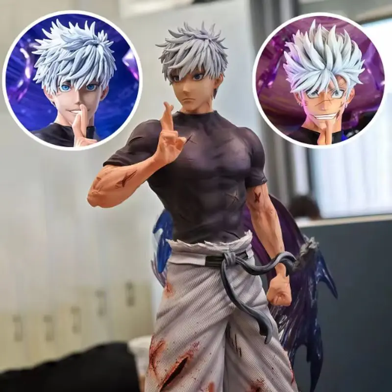 

New Gojo Satoru Figure Jujutsu Kaisen Action Figures Pvc Doll High Quality Version Statue Model Collection Room Decora Desk Toys