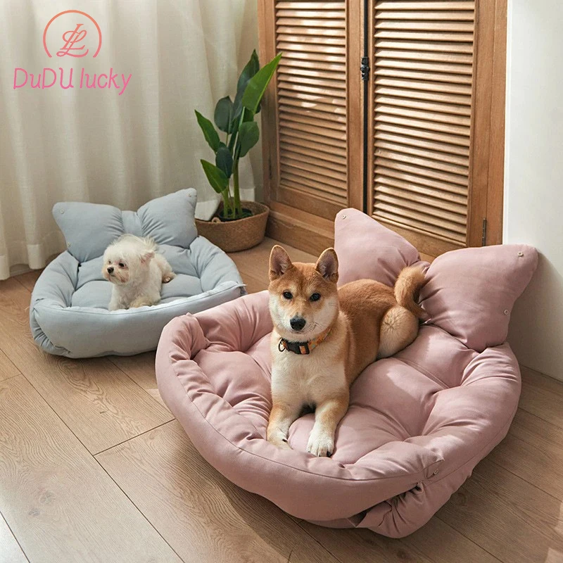 

Four Seasons Universal Small Pet Bed, Dog Kennel, Corgi Dog Cage, Sleeping Mat, Cat Nest, Pet Sofa