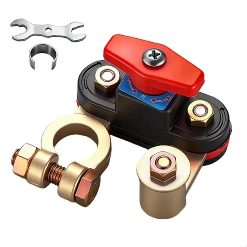 Battery Shut Off Unit for Car Manual Power Control with Battery Post Access for Parking and Maintenance Routines D7YA