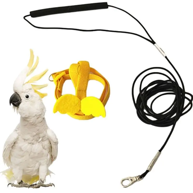 Memanfaatkan rompi burung, Anti-breakaway burung tali dada Harness reflektif untuk kecil sedang burung besar untuk pecinta burung