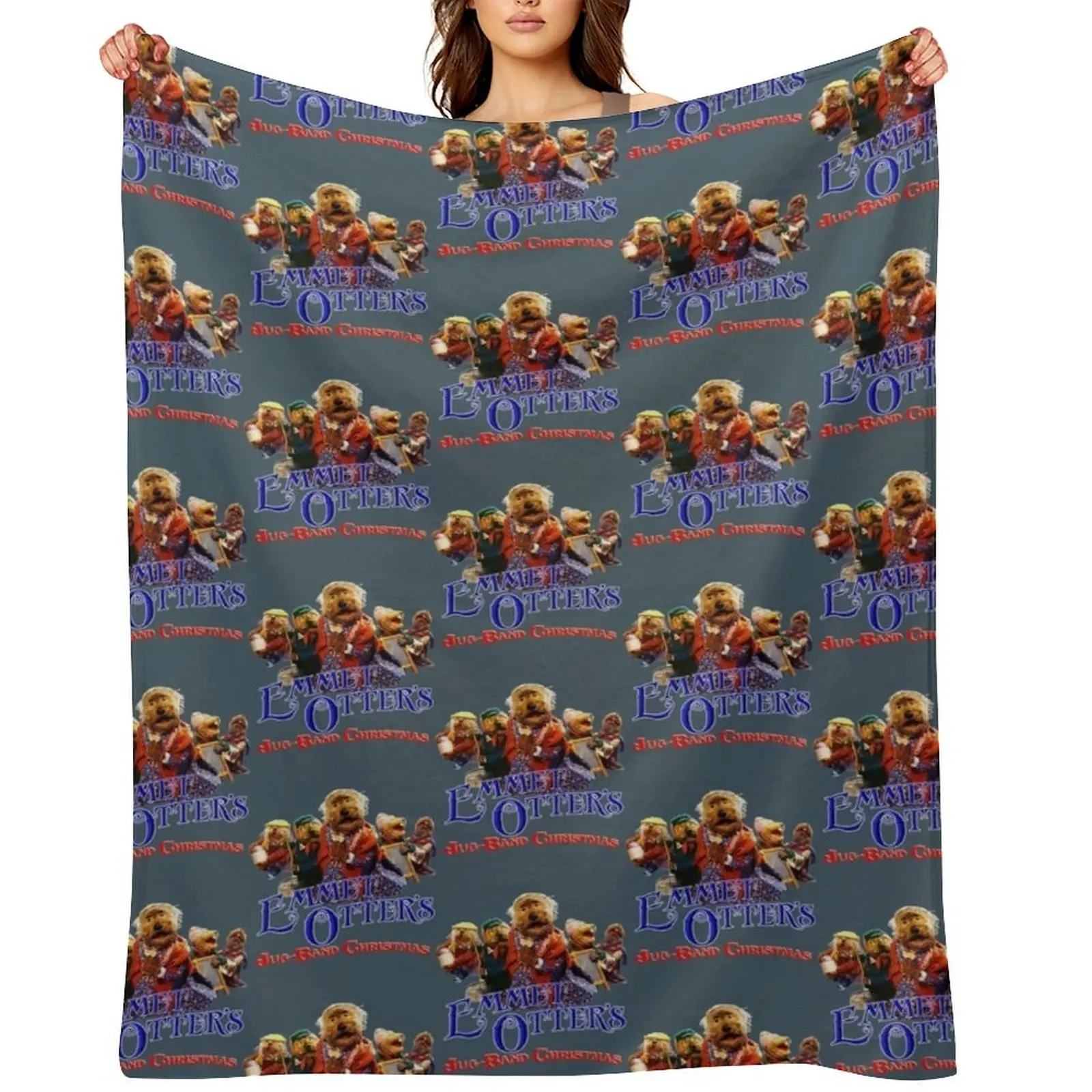 

Emmet Otters Jug Band Christmas Throw Blanket Baby Thermals For Travel Plaid on the sofa Decorative Throw Blankets