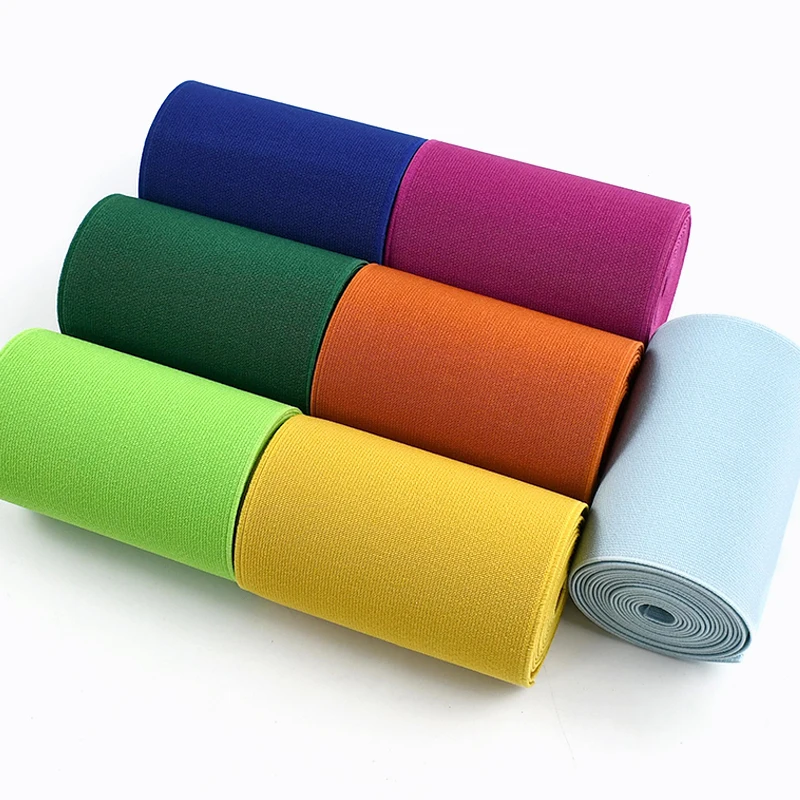 1/2Meter 10cm Extra Wide Elastic Band for Sewing Corset Rubber Bands Elasticity Yarn Webbing Waistband Bungee Tensioner Supplies