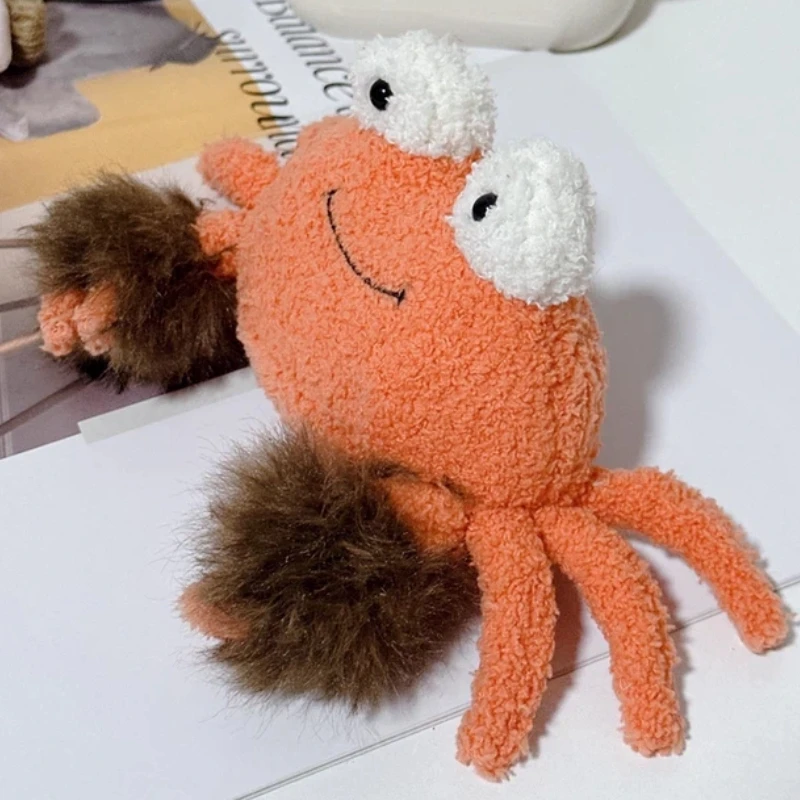 Juguetes de peluche cangrejos peludos el dinero es abundantes muñecos lindos de peluche acompañan almohadas juguetes de peluche son suaves y agradables para la piel exquisitos
