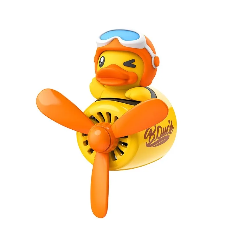 

Car Air Freshener Cute Duck Pilot Air-Outlet Fragrance Interior Decoration Solid Perfume For Auto Aromatherapy Accessories