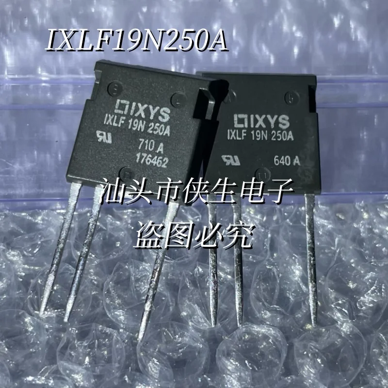 

10Pcs New Original IXLF19N250A IXLF19N250 ISOPLUS I4-PAC-3 19A 2500V IGBT Power Tube