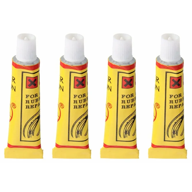 Automobile Motorcycle Bicycle Tire Tyre Repairing Glue Inner Patch Cold Adhesive Repair Puncture Tube Solution Cement Rubbe