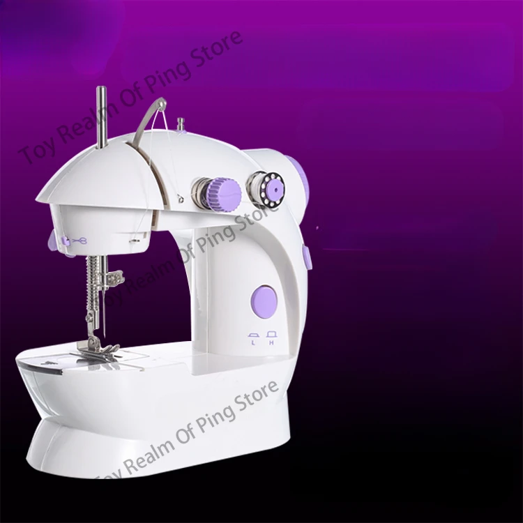 202 Electric bench mini home sewing machine micro bike clothes eat thick multi-function manual sewing