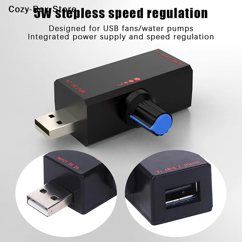 [ZY]5W DC5V2A Fan Induction Speed Controller With Switch USB Protection Type-C USB Laptop Cell Phone Cooling Fan Controller[ZY]