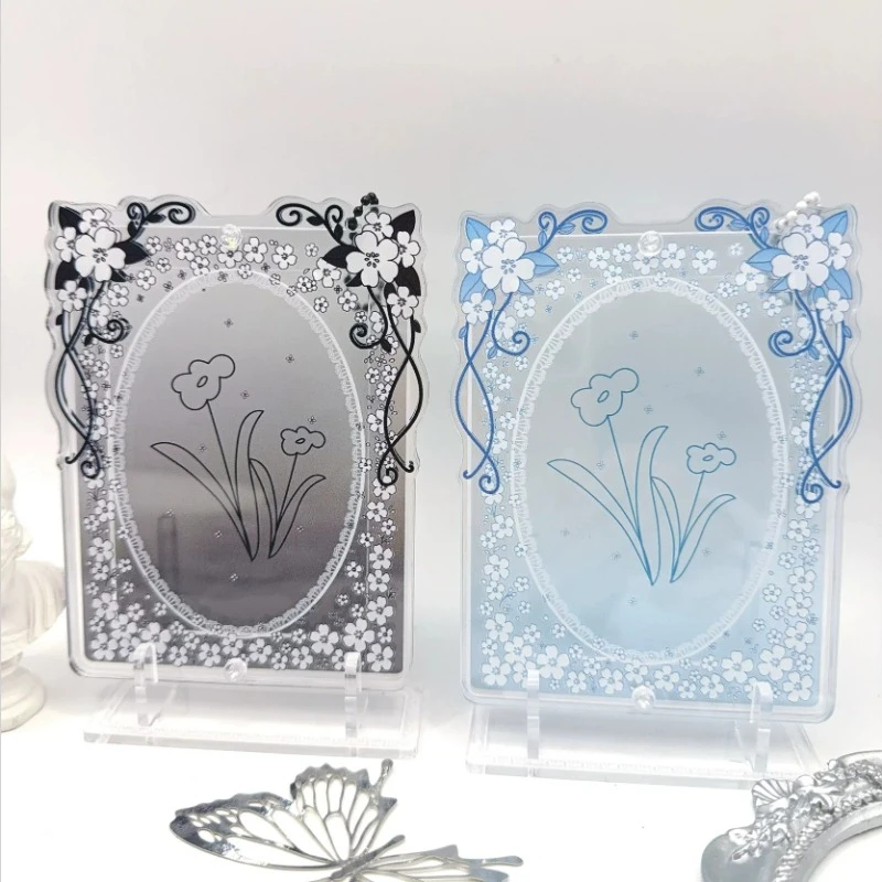 Original New Kawaii Acrylic Photocard Frame for 3 Inch Card Holder Photo Display Frame Collectible Anime Idol Photocard Sleeves