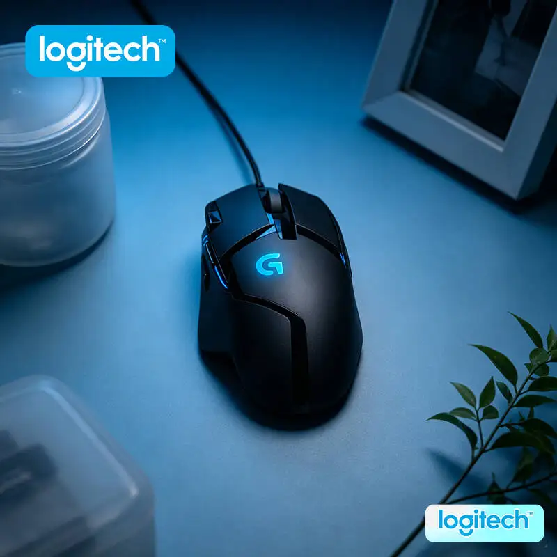 Logitech G402 Hyperion Fury Wired Mouse 8 Buttons 4000 DPI Anti-Slip for Home Office Work and Gaming Sessions