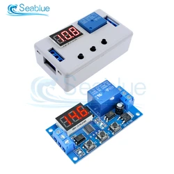 DC 12V 24V LED Digital Display Automation Delay Relay Trigger Time Circuit Timer Control Cycle Adjustable Switch Relay Module