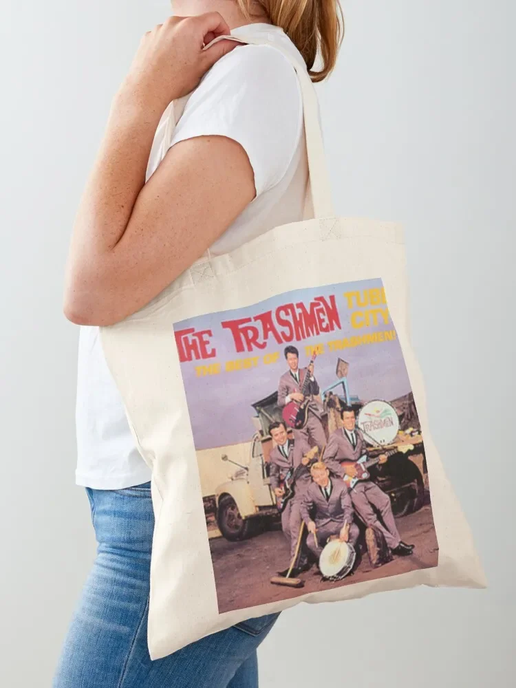 Garbage Groove: The Trashmen Tribute Tote Bag tote bag canvas Reusable bags eco bag folding Shopper