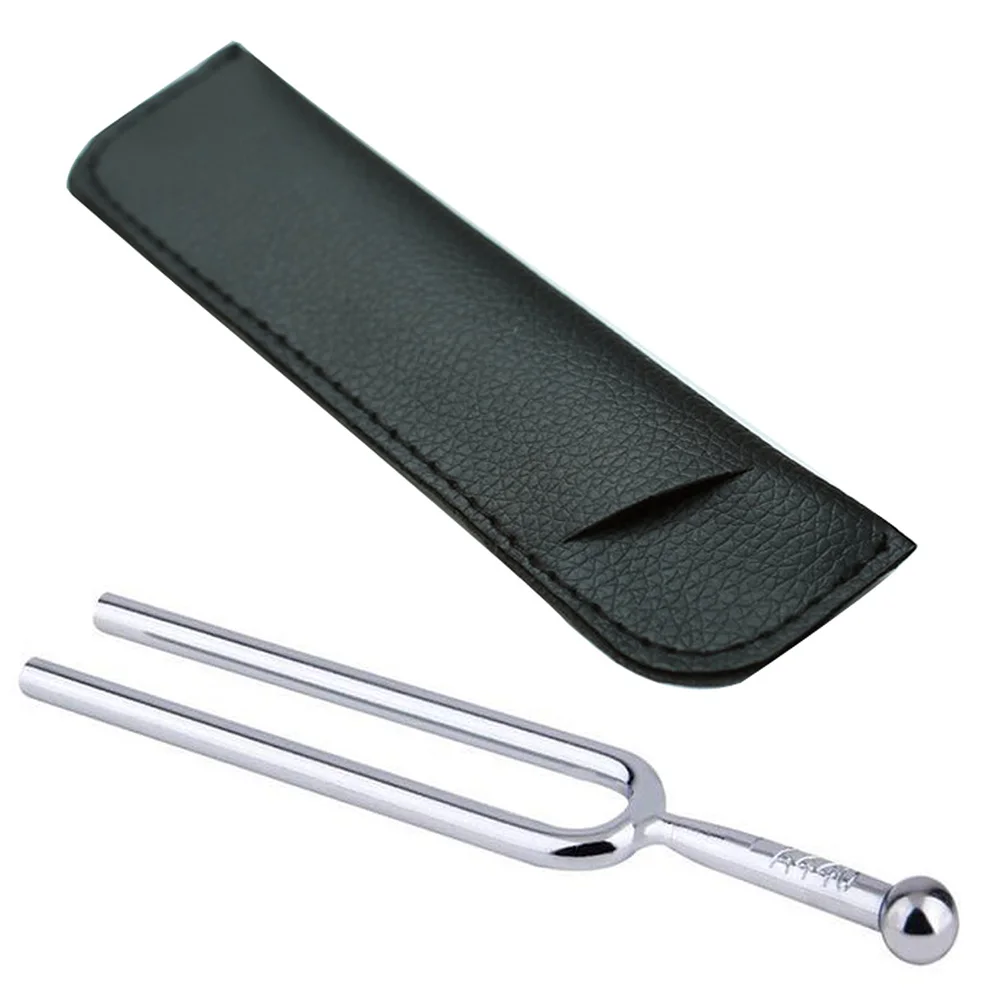 440Hz A Tone Viool Gitaar Tuner Lichtgewicht Roestvrij Staal Viool Tuner Hamer Draagbaar met Opbergdoos voor Muzikant Suppiles