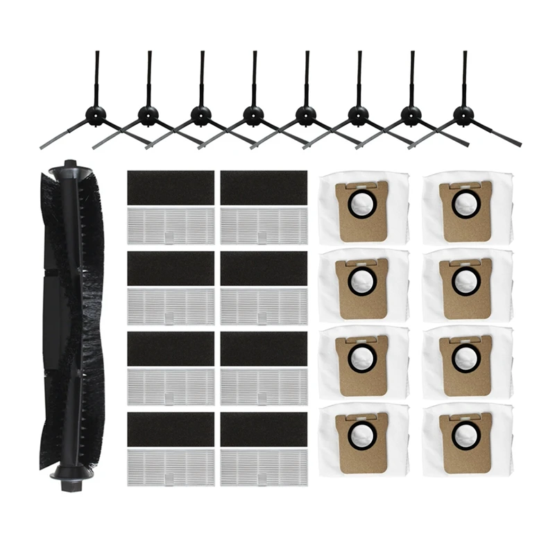 

AU-совместимая для Ultenic T10 Pro, основная боковая щетка, фильтр Hepa, мешок для пыли, аксессуары, запасные части