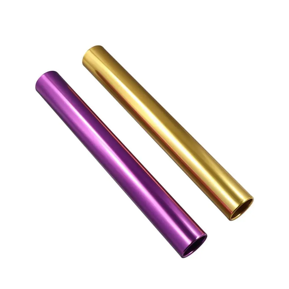 School Aluminum Alloy Relay Baton Athletics Thicken Relay Track Baton 3.8cm Hollow Running Match Baton Sport Tool