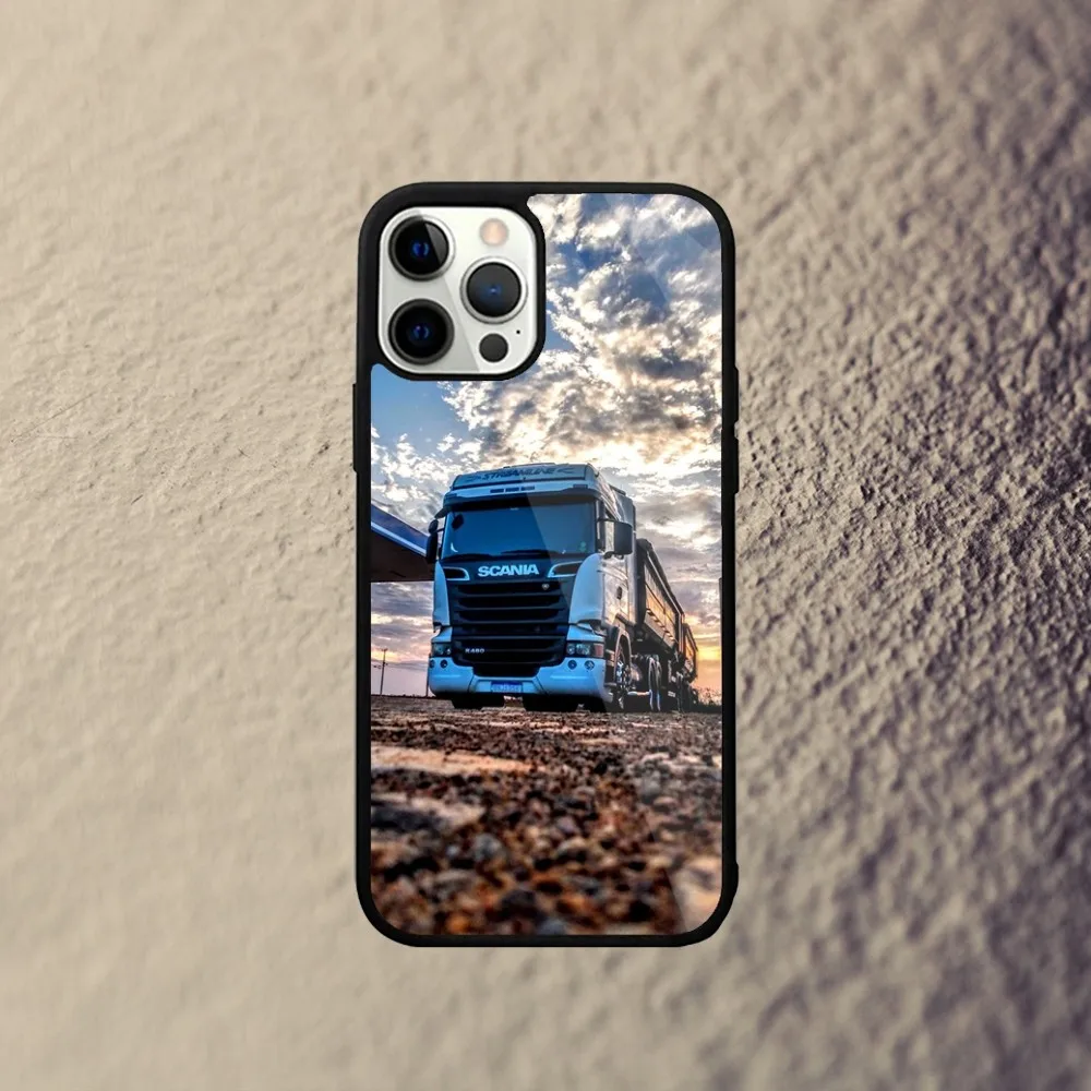 S-SCANIA Trucks SA-AB   Phone Case For iPhone 16,15,14,13,12,11,Plus,Pro,Max Mini Magsafe Magnetic Wireless Charging