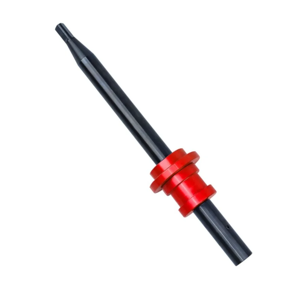 Triangular Shank Design Pre-lube Tool For Chevy Red Protective Coating For Initial Engine Start-up For Sbc 350 454 Engines