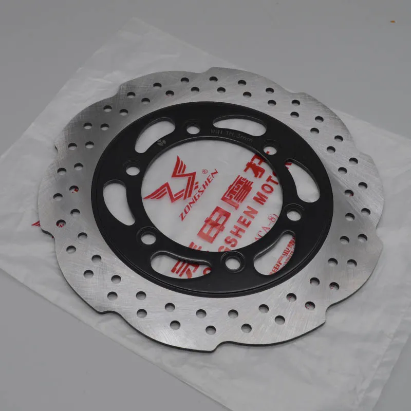 

400cc front brake disc plate rear disk rotor for cyclone zongshen RX3S ZS400GY-2 motorcycle accessories