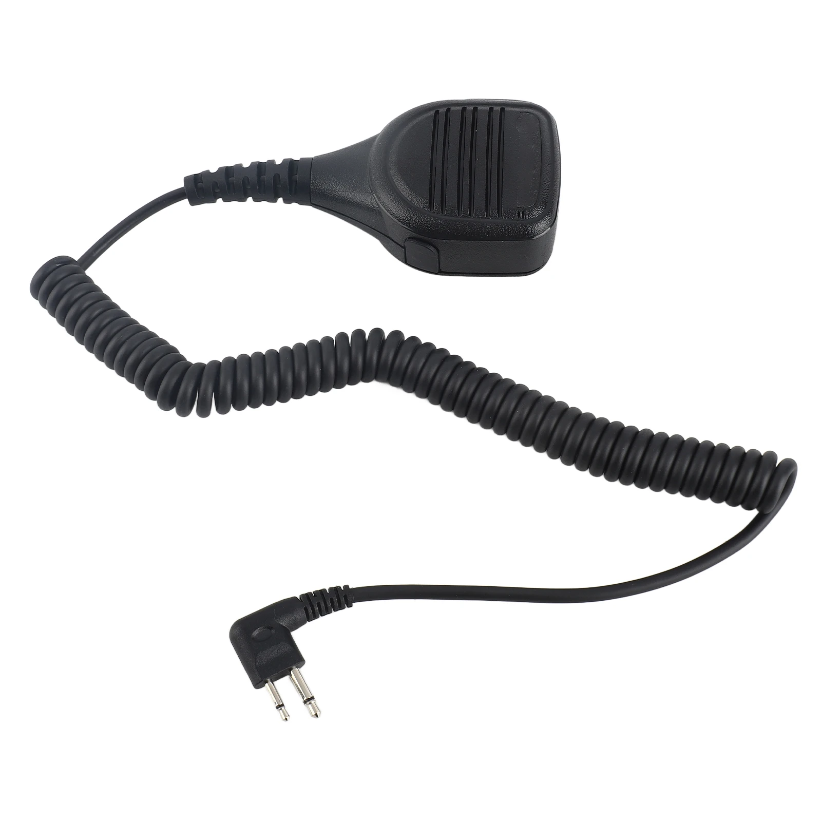 Handmicrofoon 3,5 mm hoofdtelefoonaansluiting Luidsprekermicrofoon Talkie Radio Handmicrofoon met stalen riemclip Handmicrofoon Handheld-luidspreker