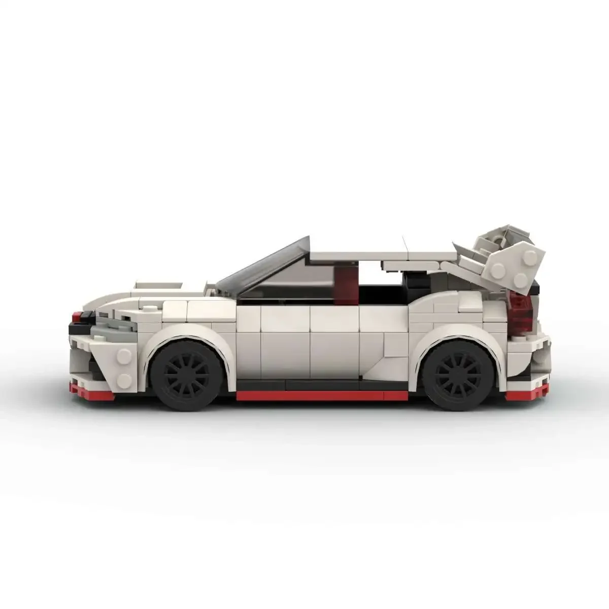 Moc kompatibles Automodell K30 Limousine Technologie modularer Baustein Geschenk Weihnachten Kinderspielzeug DIY Set Montage