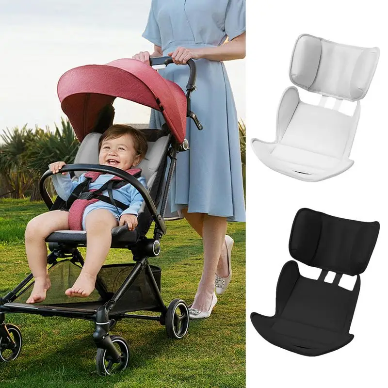 

Baby Head Support For Car Seat Soft Baby Carseat Head & Body Support Baby Comfort Support Cushion For Strollers