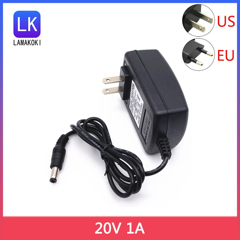 20V 1A Wall-mounted Power Adapter LED Light Aquarium Light Manicure Light Small Ticket Machine Sweeping Robot Charger