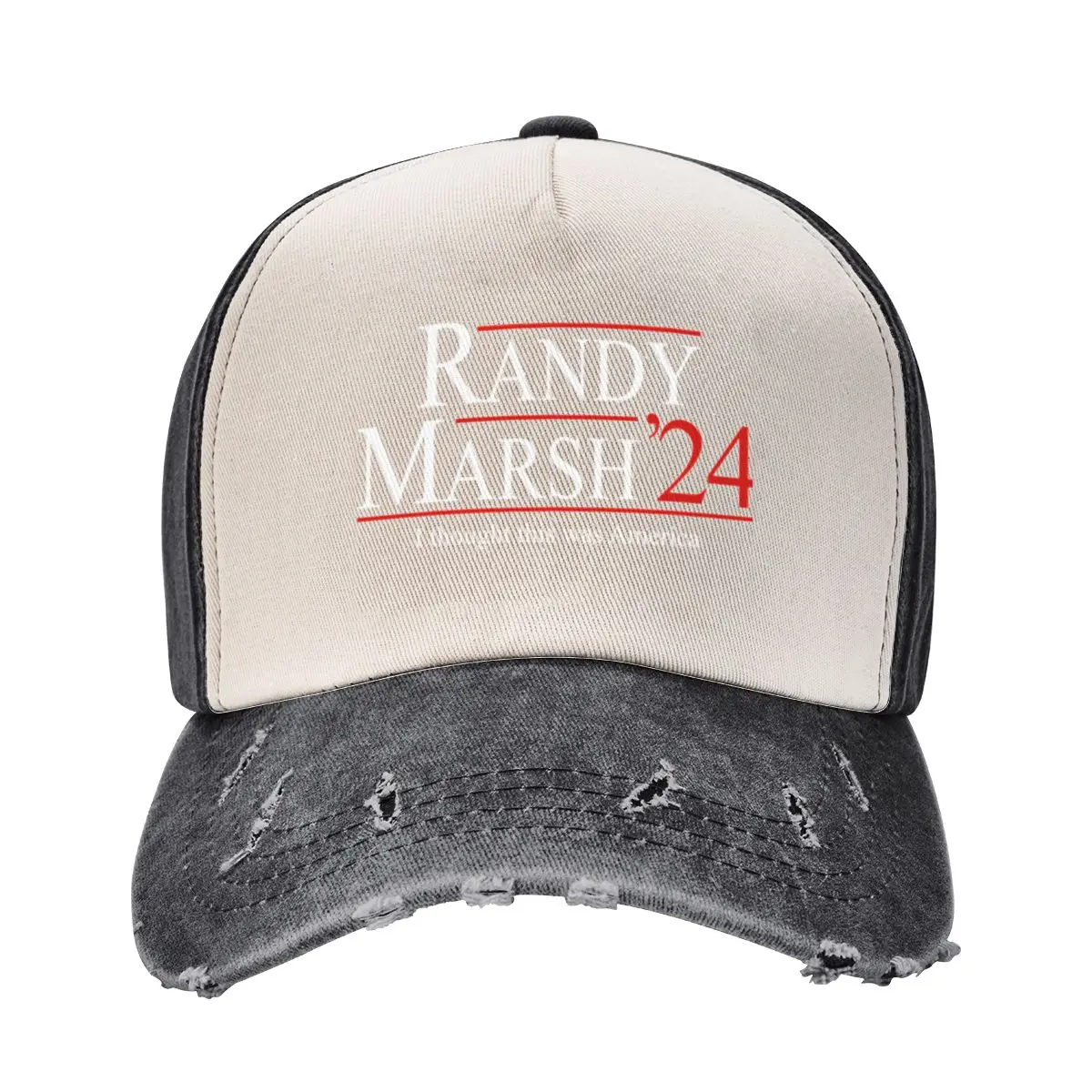 

Randy Marsh '24 for president Baseball Cap Wild Ball Hat Rave Anime Hat Luxury Cap Luxury Woman Men's