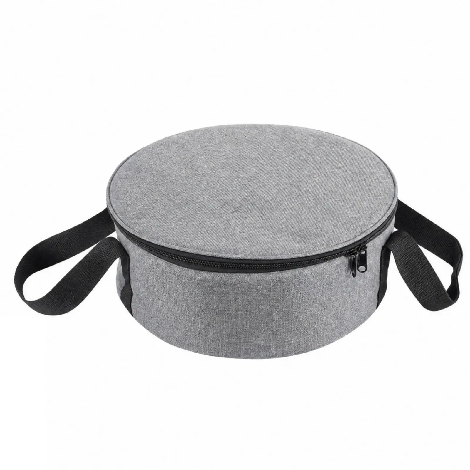 Waterproof BBQ Grill Cover Bag Oxford Cloth Storage for Round Grate with Handles for Camping Picnic Travel Outdoor Cooking